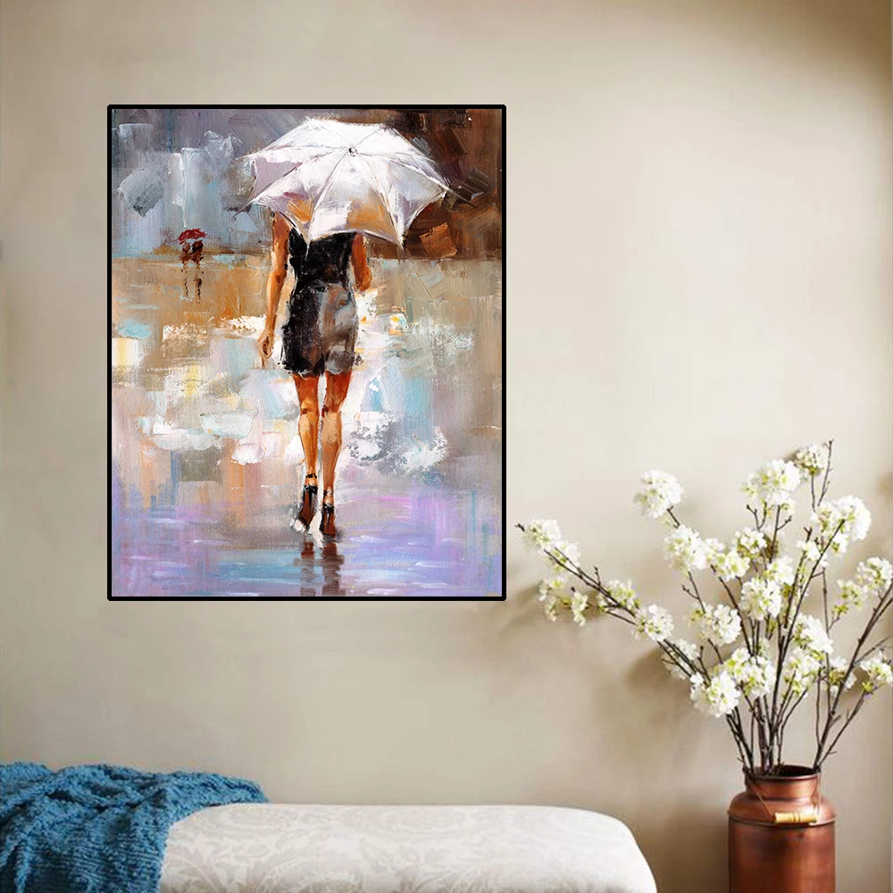 Laeacco Figure Painting Girl Canvas Painting & Calligraphy Posters and Prints Wall Art Pictures for Living Room Home Decoration Laeacco Figure Painting Girl Canvas Painting & Calligraphy Posters and Prints Wall Art Pictures for Living Room Home Decoration