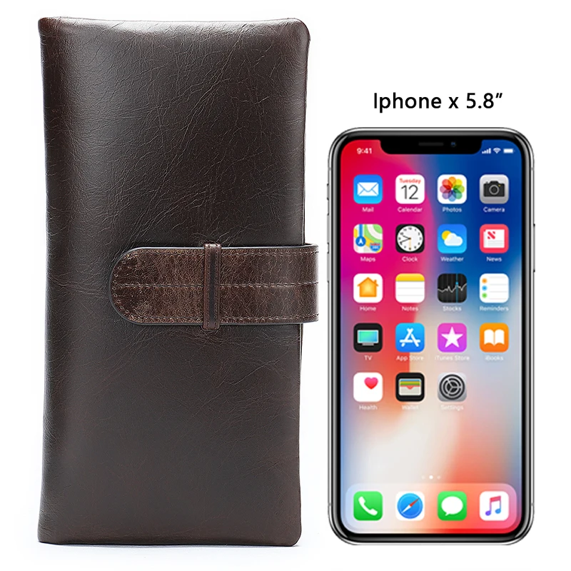 Men Clutch Wallets Classic Long Style Cards Holder Male Purse Quality Zipper Large Capacity Big Brand Luxury Wallet For Men 6018