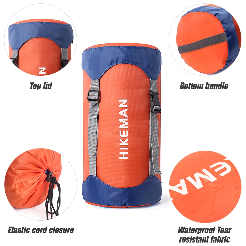 Compression Sack Stuff Sack Water-Resistant & Ultralight Outdoor Storage Bag Space Saving Gear for Camping Hiking