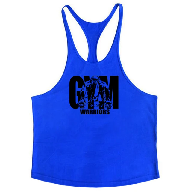 Brand Gym Clothing Bodybuilding Stringer Tank Top Men Summer Cotton Fitness  Vest Muscle Sleeveless Shirt Sports Singlets Tanktop - Tank Tops -  AliExpress