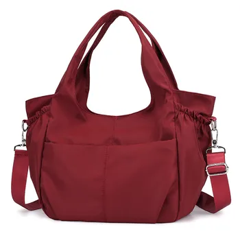 

Women's Shoulder Bags Vintage Nylon Handbags Famous Designer Female Shoulder Bags Ladies Totes Fashion Large Bag
