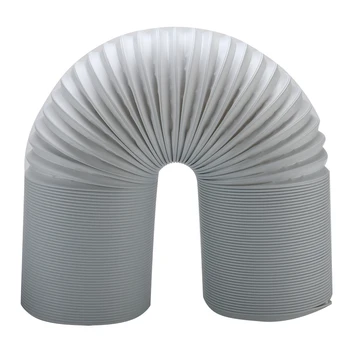 

Pipe Ventilation 2M Exhaust Hose Vent Tube Pipe Steel Wire Air Conditioner 150mm Outlet Diameter Telescopic Intake Exhaust Duct