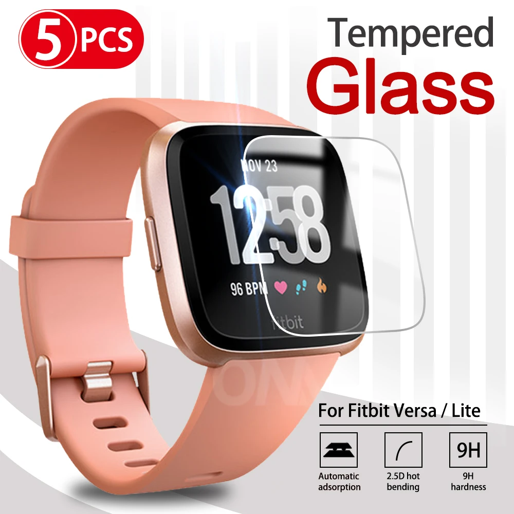 Best Buy Tempered-Glass Film-Accessories Screen-Protector Smartwatch Versa-Lite Premium Not-For-Versa-2 llKzjoyJG