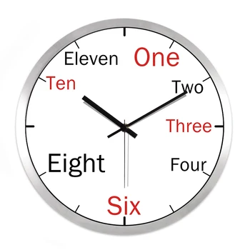 

Classic Bedroom Wall Clock Modern Design Kitchen Hanging Wall Clock Nordic Creative Reloj De Pared Digital Watches EA60WC