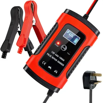 

high quality 6A 12V Smart Lead-acid Battery Charger Maintainer Trickle For Car Motorcycle