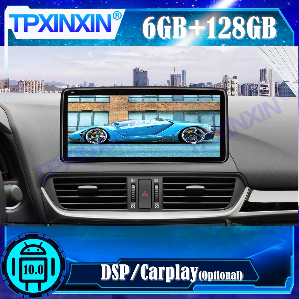 Ips Android 10.0 6+128g For Mazda Cx5 20172021 Car Multimedia Player