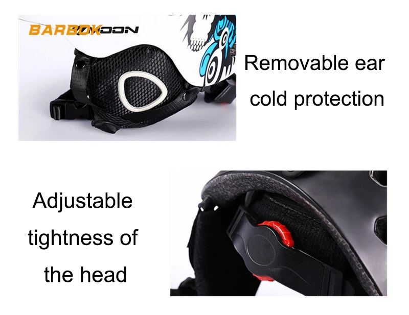 Winter Adult Motorcycle Helmets 52-61cm Head Protection Safety Caps Bike Bicycle Sports Headwear Ski Snowboard Moto Helmet