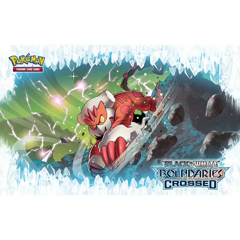 

Takara Tomy Animal Monsters Landorus Exalted Board Mat Pokemon Trading Card Game Toys Playmat PTCG Accessories Rubber Mouse Pad