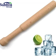 325 мм деревянный бармен лимонный Набивочная ступки бар Мохито коктейль должны сокрушить КЛУБ молоток для колки льда