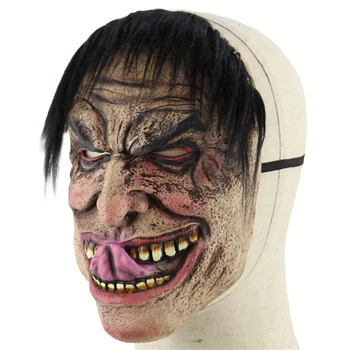 

Creepy Halloween Mask Party Decors Mascara Terror Costume Prop Latex Zombie Masks Halloween Horror Props Party Supplies