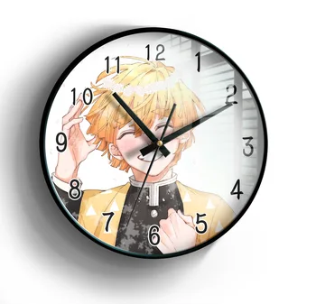 

Japanese-style Wall Clock Fashion Household Bedroom Living Room Men Women Children's Gifts Can Customize LOGO Photo DIY E11270