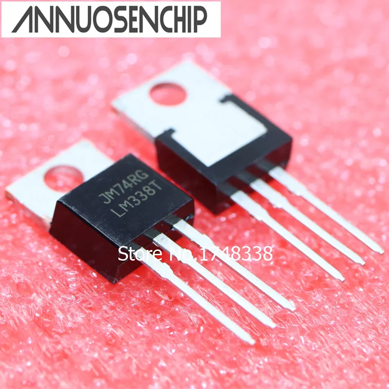 10PCS LM338T LM338 1.2V To 32V 5A TO-220 NEW | Электронные компоненты и принадлежности