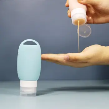 

38ml / 60ml Refillable Empty Tube Squeezed Cosmetic Container Cream Lotion Bottle Travel Portable Dispenser