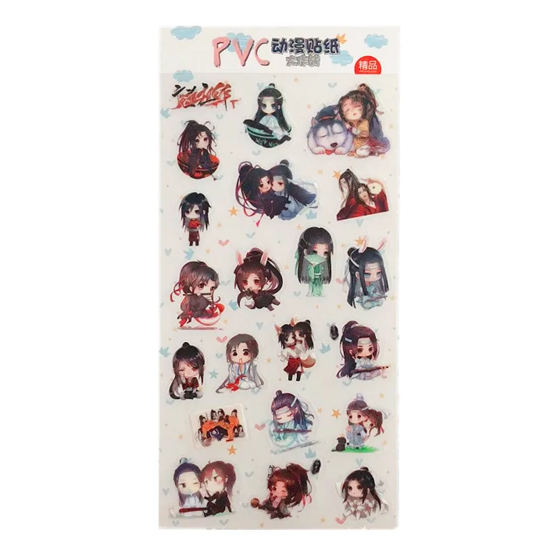 New-Anime-Mo-Dao-Zu-Shi-Paper-Sticker-Decorative-Mobile-Stickers-Scrapbooking-DIY-Craft-Stickers-Stationery