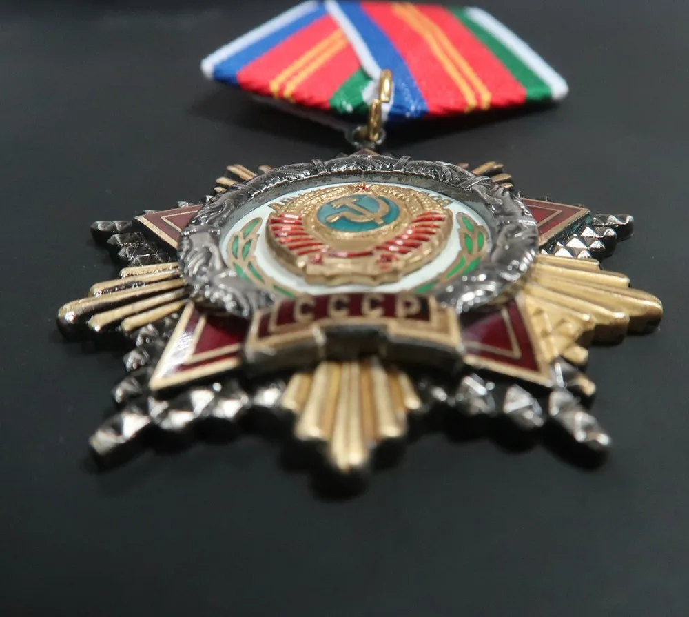 48 мм Классический СССР медаль Россия СССР орден Дружбы людей металлические винтажные классические значки эмблема Второй мировой войны булавки