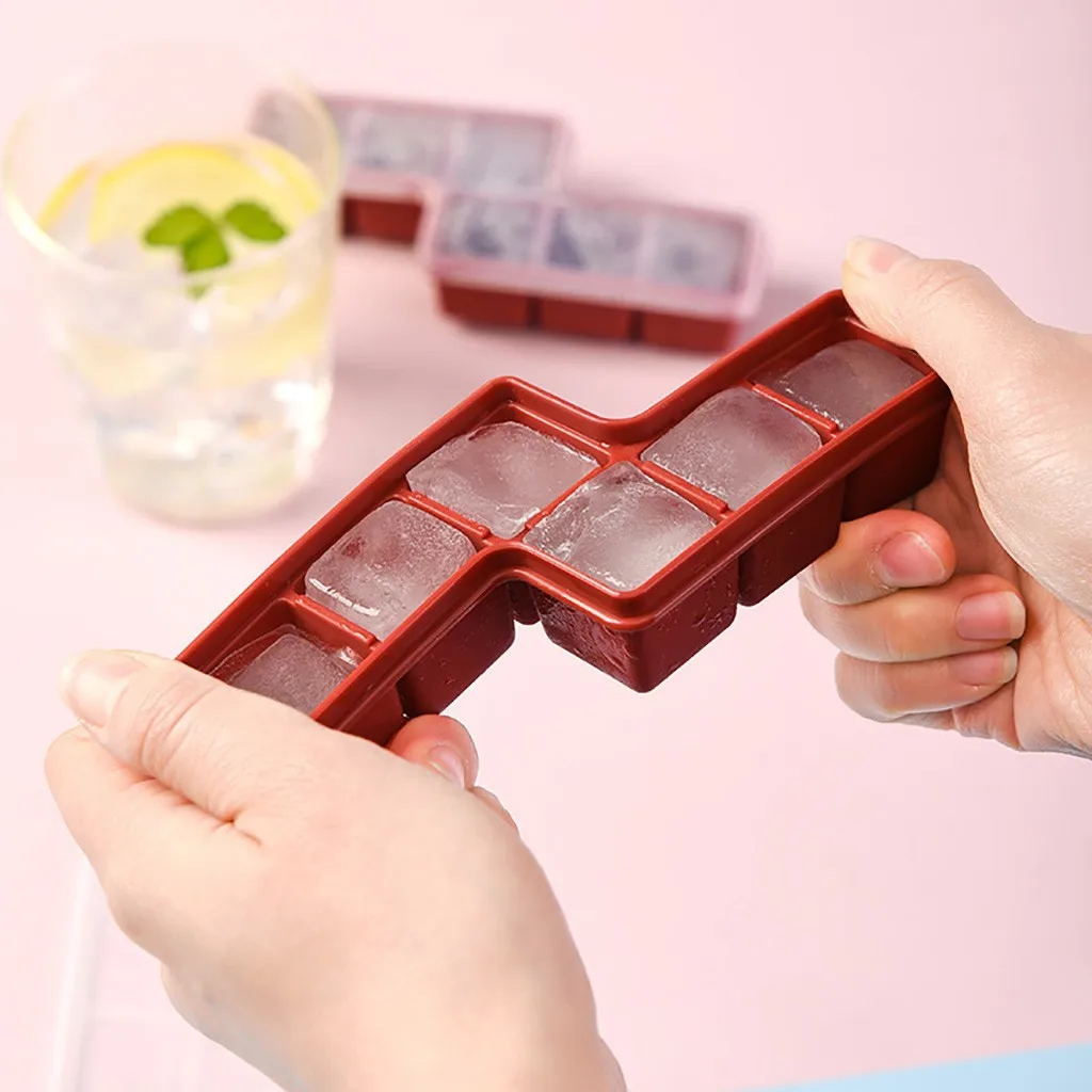 Формы для кубиков льда креативные бытовые силиконовые поднос DIY Ледогенератор