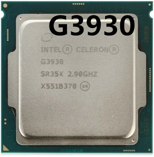 

Intel Celeron Processor G3930 CPU LGA1151 14 nanometers Dual-Core 100% working PC computer properly Desktop Processor