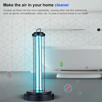 

UV Disinfection Lamp Portable Household UV Germicidal Lamp