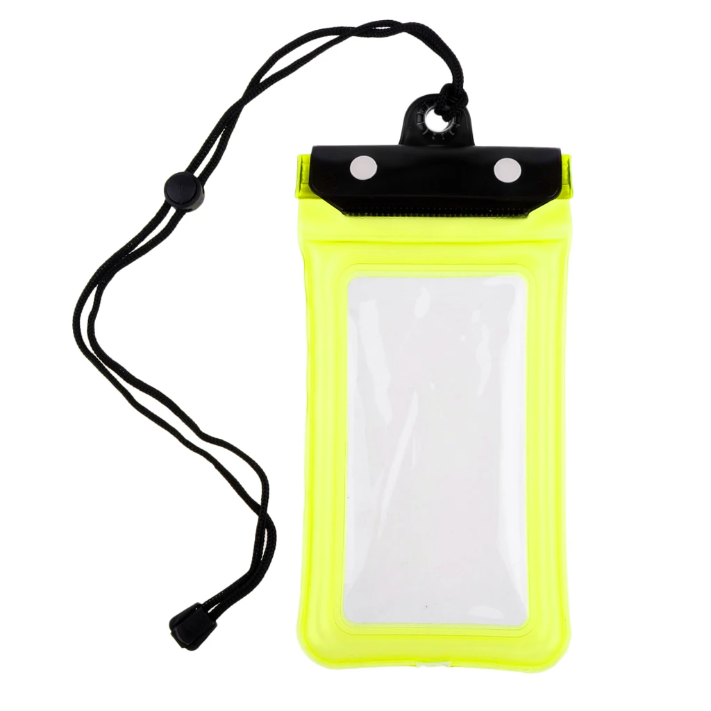 Double Locked Waterproof Phone Case Pouch Cover Holder Swimming Dive Dry Bag Fits Most Smart Phones up to 6.0