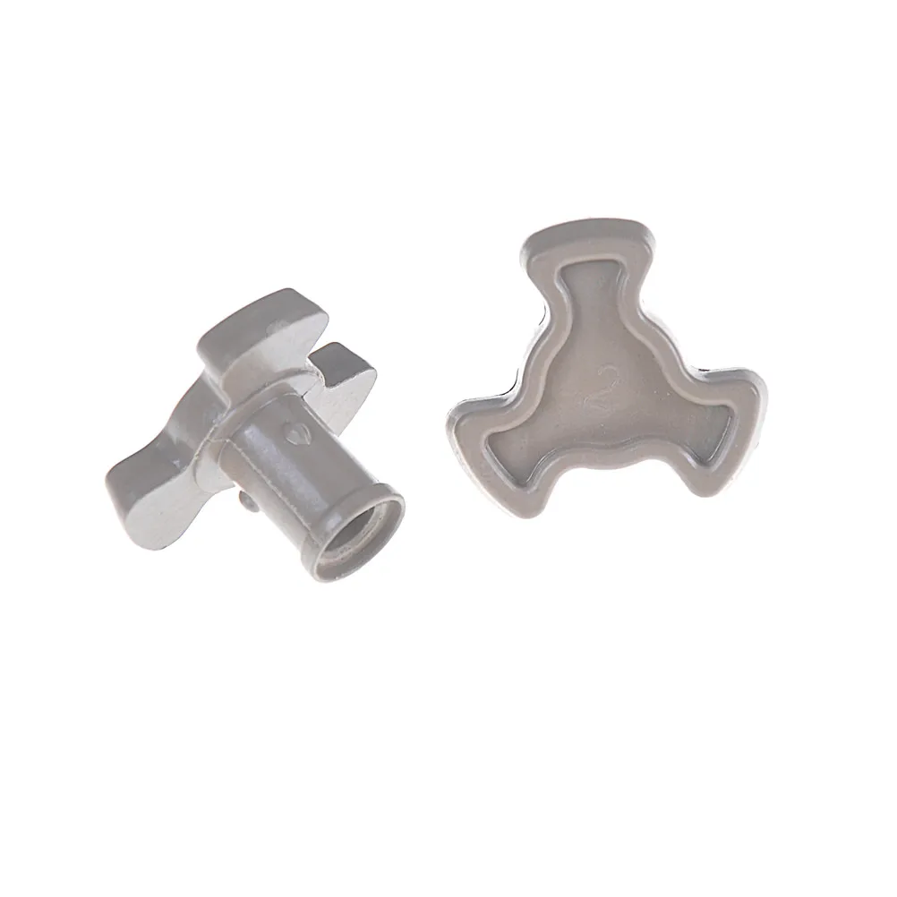 2Pcs Replacement Microwave Oven Turntable Roller Guide Support Coupler Tray Shaft 16mm Hardware Accessories