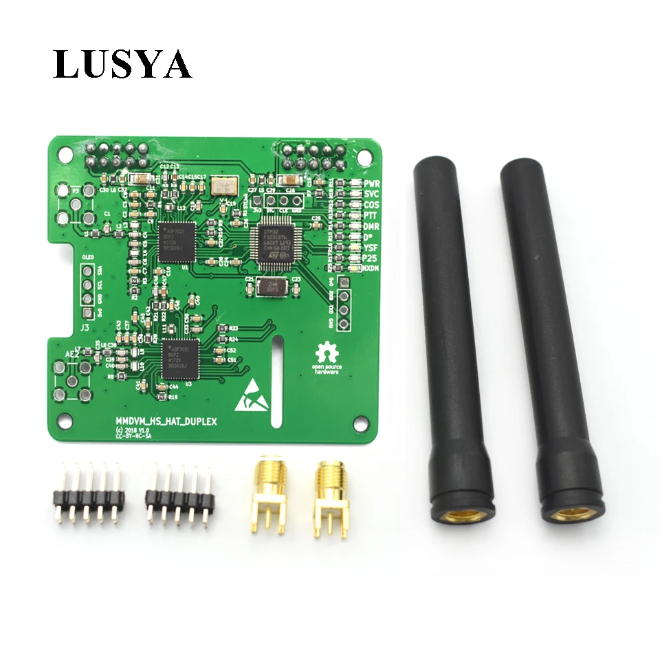 Lusya MMDVM DUPLEX hotspot Support P25 DMR YSF NXDN SLOT 1+ 2 for Raspberry pi | Электроника