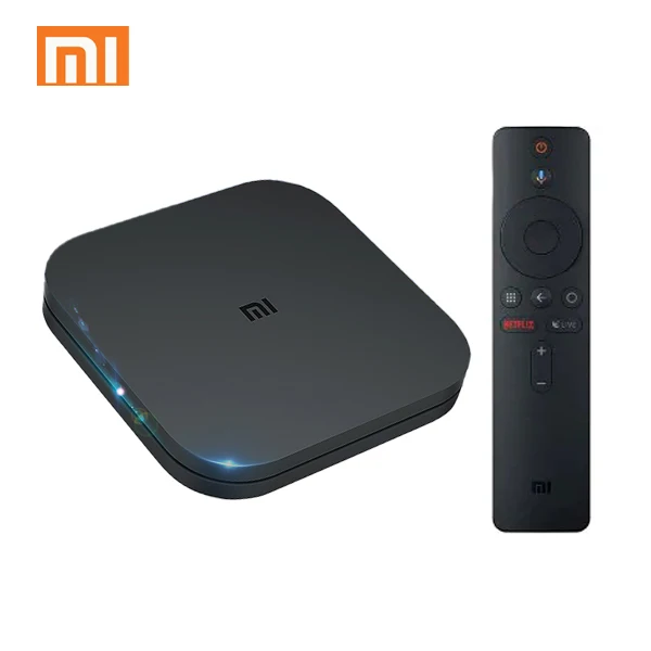 

Xiaomi Mi box S 2GB DDR3 RAM 8GB ROM Android 8.1 5G WIFI bluetooth H.265 TV Box Media Player Voice Control Support HD Netflix