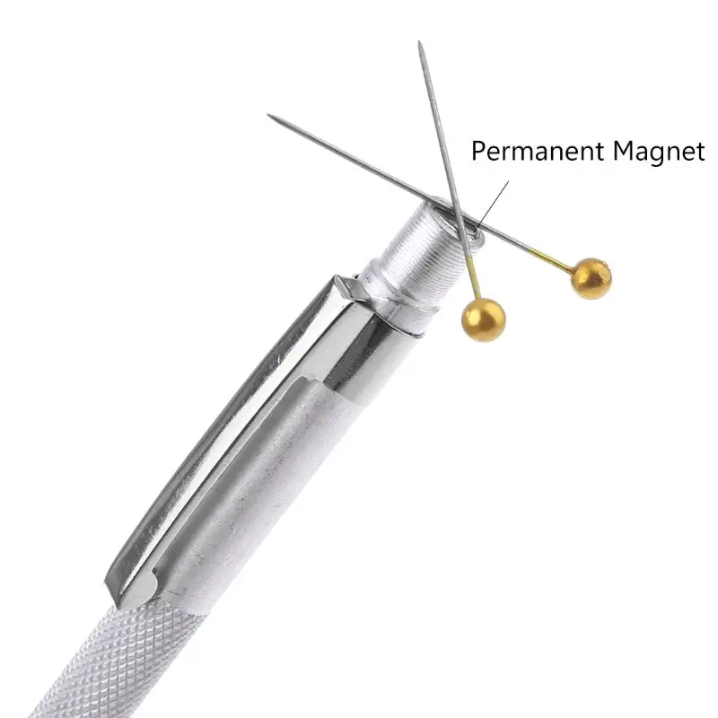 Карбид вольфрама наконечник Scriber травление гравировка ручка с зажимом и магнитом для стекла/керамики/листового металла Au22 19 Прямая поставка