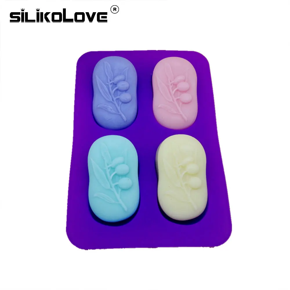 SILIKOLOVE Рождество 3d мыло формы для изготовления мыла цветок силиконовые 6 полости ремесло Diy ручной работы ремесленные формы