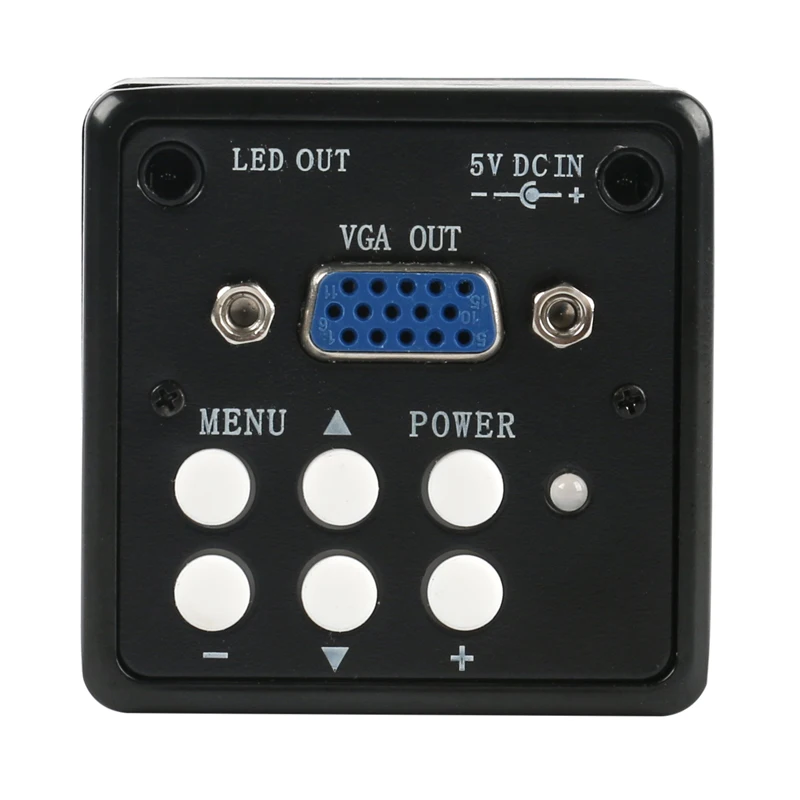 Microscópio com montador em c, 2mp, 1