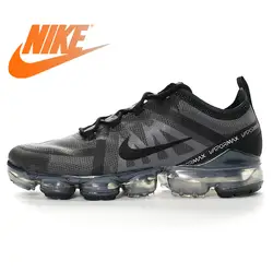 Оригинальный Nike Оригинальные кроссовки Air Vapormax Run утилита Для мужчин без носка, беспатная модная верхняя одежда; удобная спортивная обувь