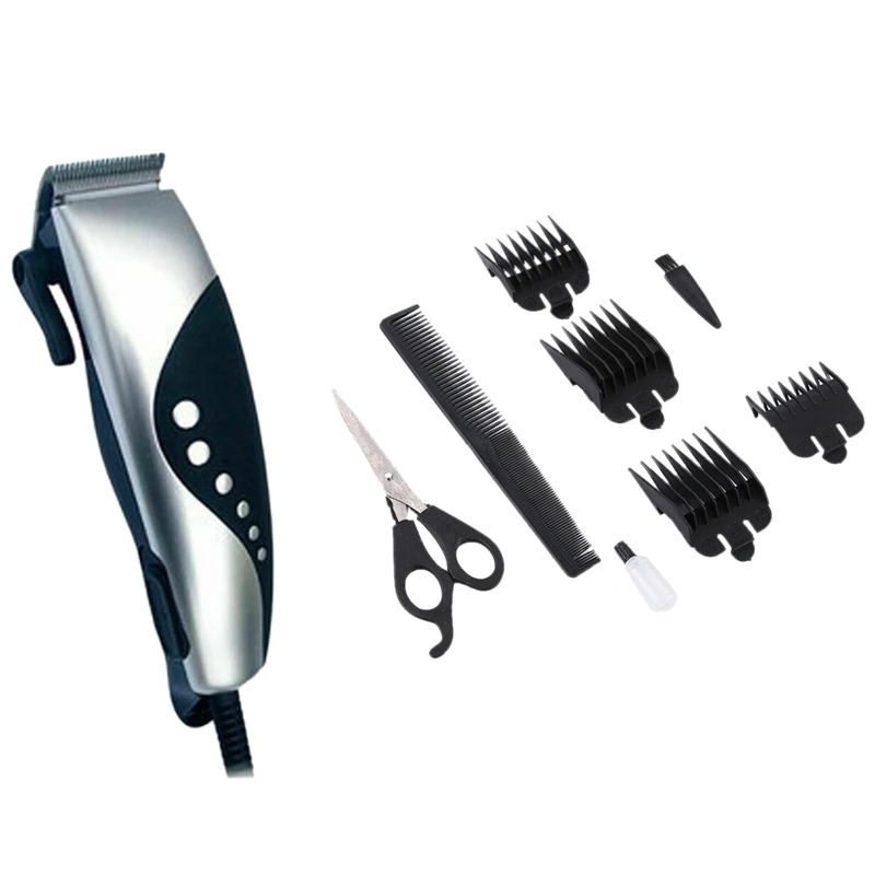 

Hair Clippers Kit Machine Cutting Trimmer Professional Tools Grooming Barber Set