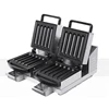 Commercial 10-Stick Hot Dog Machine Crispy Milk Stick Machine Stainless Steel Aluminum Non-Stick Bakeware 1800W 220V 6