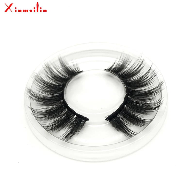

6D faux mink lashes natural long individual thick fluffy false eyelashes wholesale dramatic makeup volume lashes with lash box