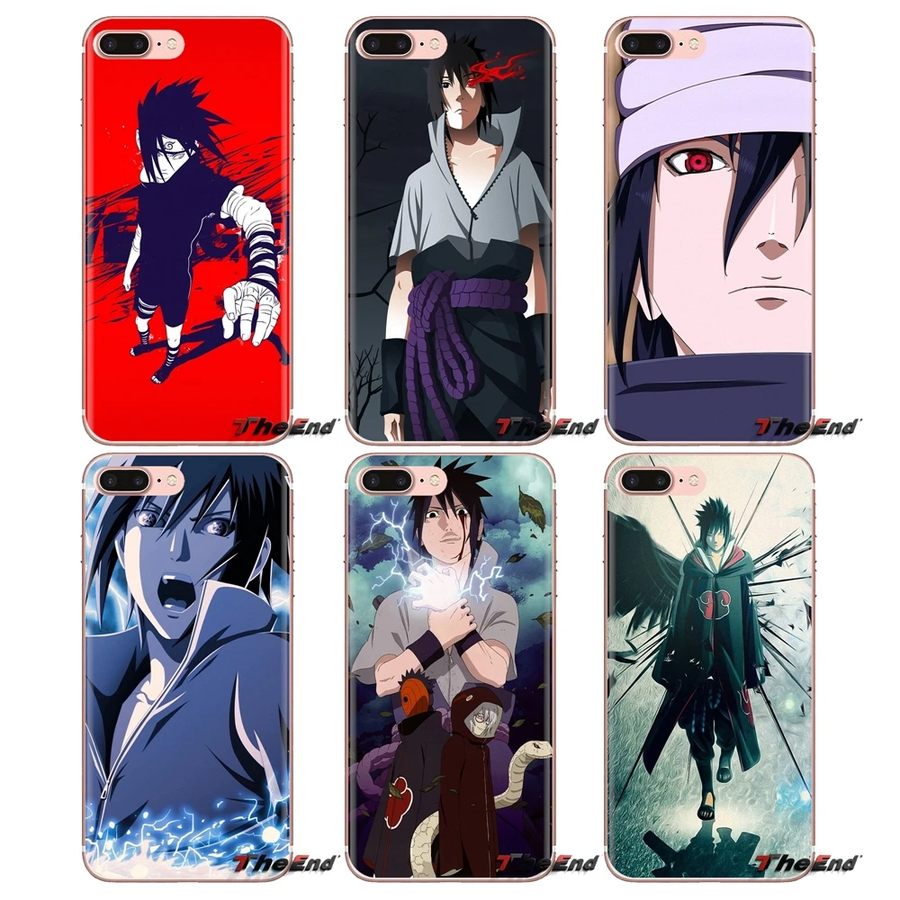 Silicone Housing Case For iPhone XS Max XR X 4 4S 5 5S 5C SE 6 6S 7 8 Plus Samsung Galaxy J1 J3 J5 J7 A3 A5 naruto sasuke uchiha |