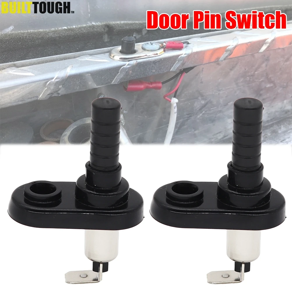 Universal Adjustable Car Auto Boat Door Jamb Dome Light Hood Mount Pin Switches 