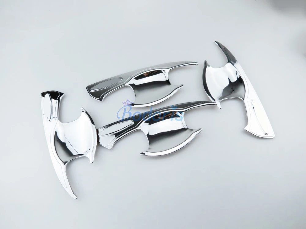 Хромированный автомобильный Стайлинг крышка дверных ручек и чаша инертная