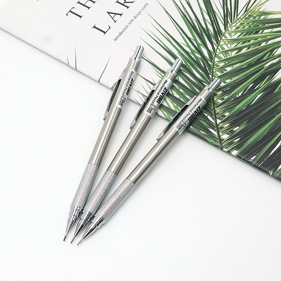 

Full Metal Mechanical Pencil 0.5/0.7/0.9mm High Quality Automatic Pencil For Professional Painting Writing Stationery Supplies