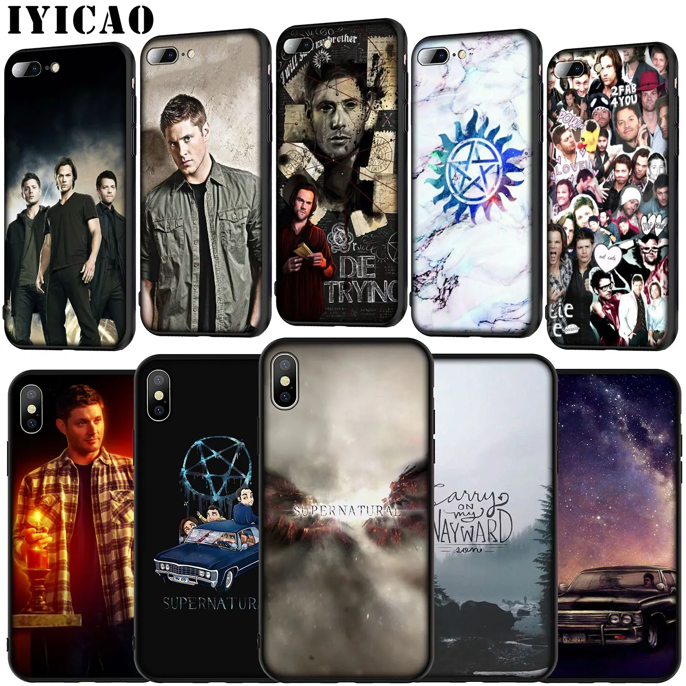 Сверхънатуральный Мягкий силиконовый чехол Jared Padalecki для iPhone 11 Pro XR X XS Max 6 6S 7 8 Plus 5 SE