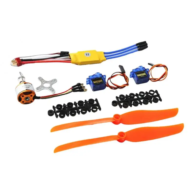 A2212 1400KV бесщеточный двигатель + 30A ESC Servo Пропеллер для части радиоуправляемого