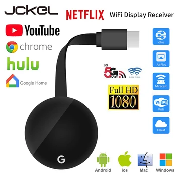 

TV Stick 5G Wifi HD 1080P G7S Display Receiver Anycast TV Receiver HDMI Miracast TV Dongle For Ios Android Google Chromecast 3