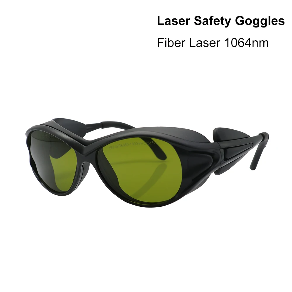 190-450&800-1100nm 1064nm OD4 Blue IR Laser Protective Goggles Safety Glasses CE 