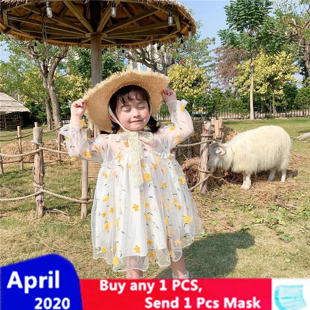 

XINI MOMMY 2020 Korea dress girls baby clothing mother kids fortnight elsa costume toddler girl dresses little girls dresses