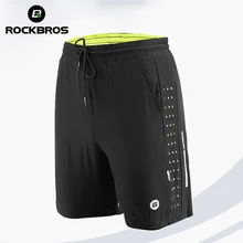 ROCKBROS, спортивные шорты для бега, мужская и женская одежда, шорты для тренировок, для спортзала, спортивные короткие штаны, для тенниса, баскетбола, футбола, тренировочные шорты