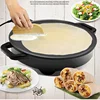 220V Electric Thick Pancake Pan Non-stick Pancake Crepe Bakig Pan Pot Barbecue Grill Electric Frying Pan EU/AU/UK/US 4