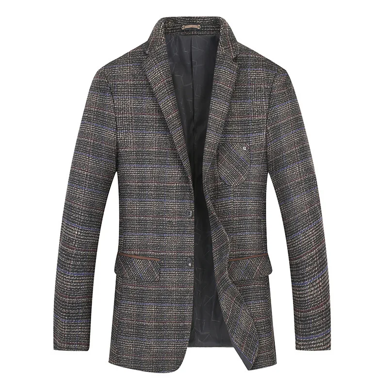

Autumn Male Big Size Business Suit plus Plus Fat Spuerpang Casual Clothes Single West 2020 Leisure Male Suit