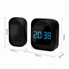 Waterproof Wireless Doorbell Clock Plug and play AC 110-240V Remote Waterproof Door Bell  for Home Hotel Villa Hospital 4