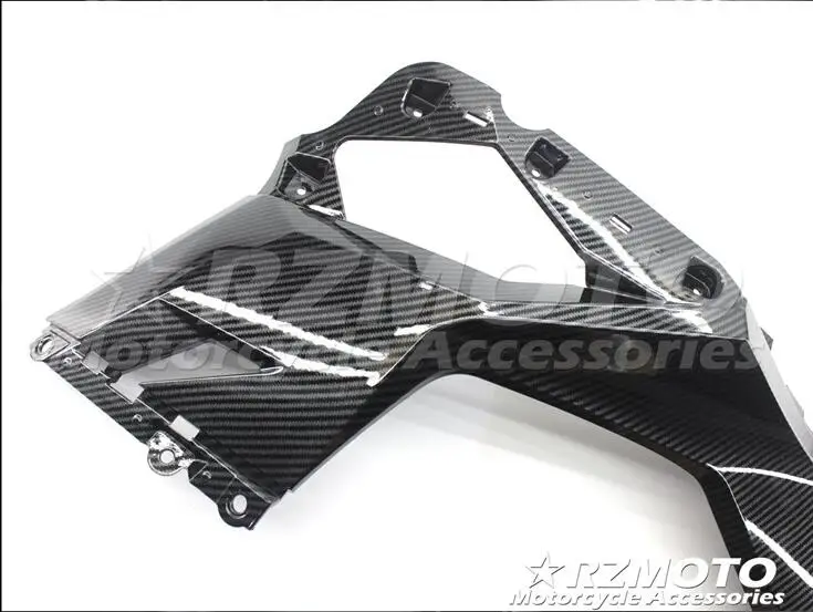 Водная передача углеродного волокна kawasaki ninja400 EX400 боковая панель средняя объемная все виды цветов № 3021