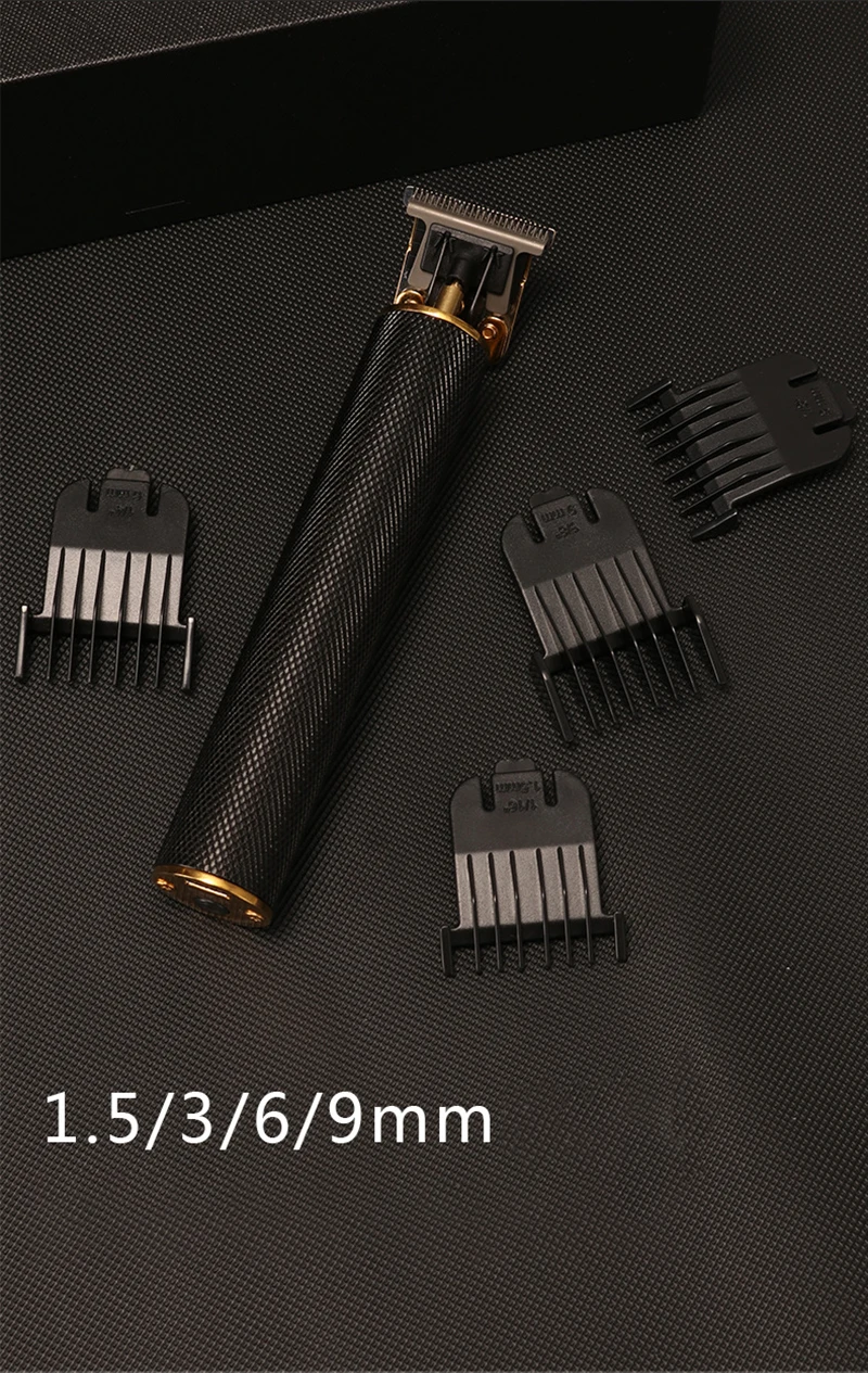 Kemei Pro Li T-Outlinergtx Cordless Hair Trimmer professional Hair Clipper Men beard Haircut Machine Barber Edge Pivot Motor-6