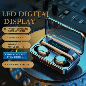 

LIGE New Bluetooth Earphone IPX7 Waterproof Wireless Headphone HiFi Sound Quality Intelligent Noise Reduction Wireless Earphones