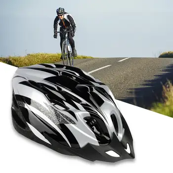 Cycling Safety Helmet Outdoor Motorcycle Bicycle 21 Hole Integral Helmet Adjustable Adult Unisex Mountain Road Bike Safety Cap 1